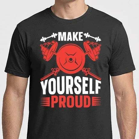 Férfi Imperial póló - Légy büszke magadra (Make Yourself Proud)