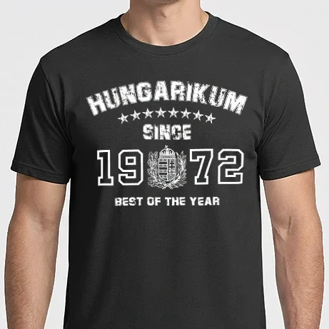 Férfi Imperial póló - hungarikum since 1972 best of the year, magyar címer