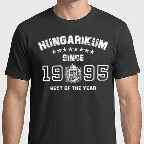 Férfi Imperial póló - hungarikum since 1995 best of the year, magyar címer