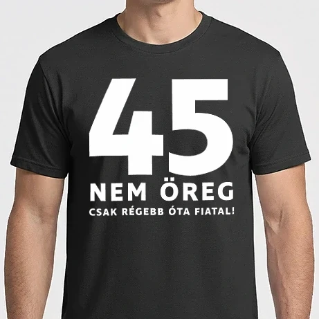 Férfi Imperial póló - 45 - nem öreg, csak régebb óta fiatal