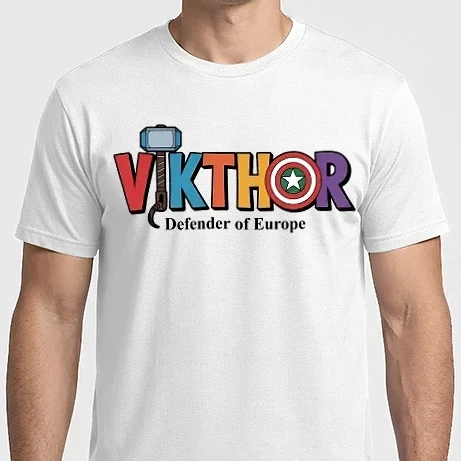 Férfi Imperial póló - Vikthor - Defender of Europe