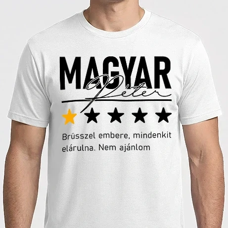 Férfi Imperial póló - Magyar Péter - 1 csillagos értékelés