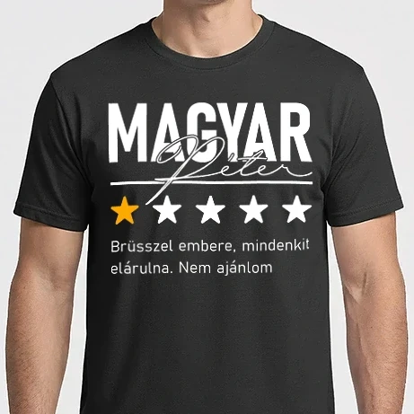 Férfi Imperial póló - Magyar Péter - 1 csillagos értékelés