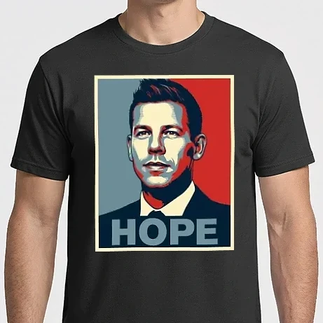 Férfi Imperial póló - Hope Magyar Péter plakát