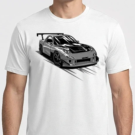 Férfi Imperial póló - Mazda RX-7 