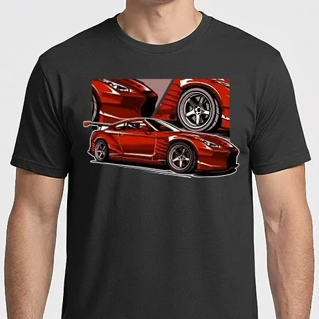 Férfi Imperial póló - Nissan GT-R  