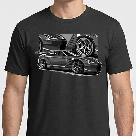 Férfi Imperial póló - Nissan GT-R 