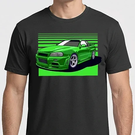 Férfi Imperial póló - Nissan Skyline GTR 