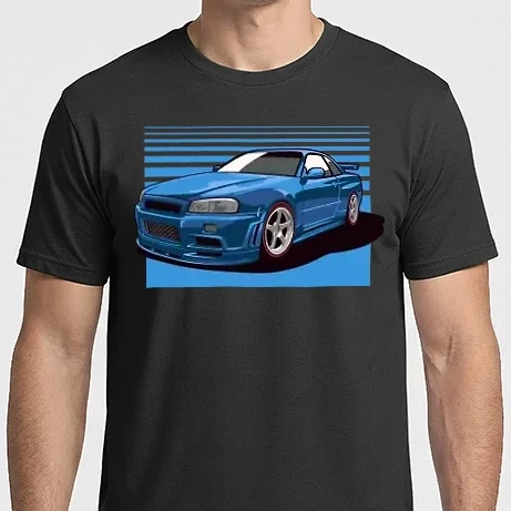 Férfi Imperial póló - Nissan Skyline GTR 