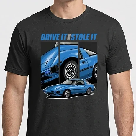 Férfi Imperial póló - Mazda RX-7 - Drive it like you stole it 