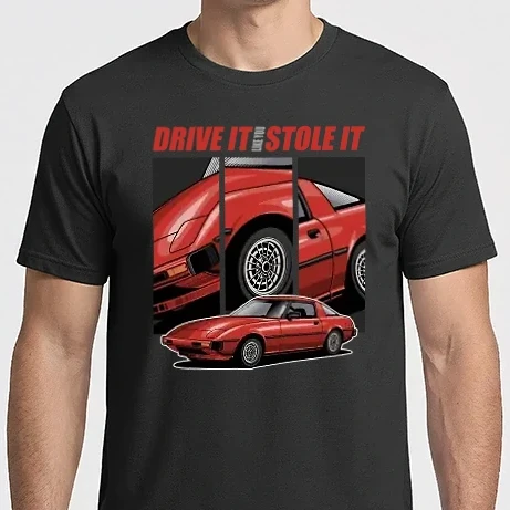 Férfi Imperial póló - Mazda RX-7 - Drive it like you stole it