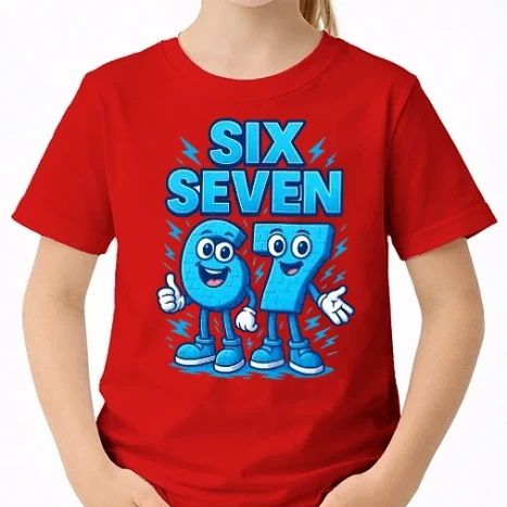 Uniszex gyerek Póló - Six Seven 67