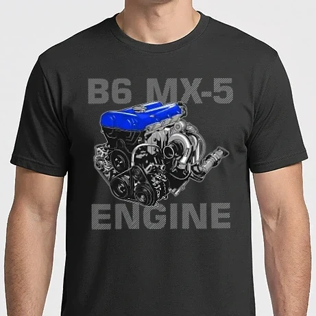 Férfi Imperial póló - Mazda B6 MX-5 Engine (motor)