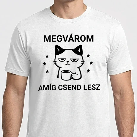 Férfi Imperial póló - Megvárom