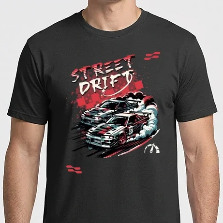 Férfi Imperial póló - Nissan Skyline GT-R - Street Drift