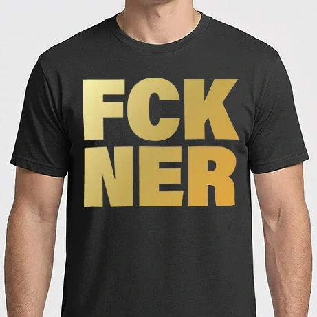 Férfi Imperial póló - FCK NER - arany