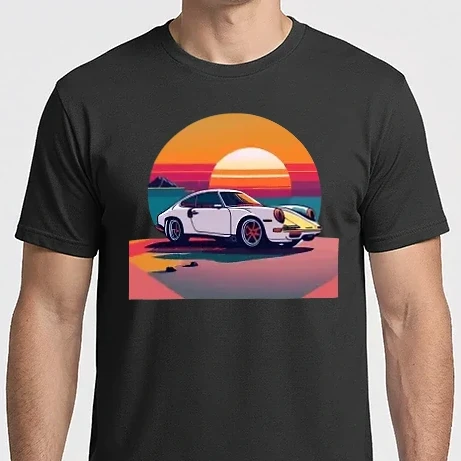 Férfi Imperial póló - Porsche