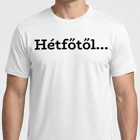 Férfi Imperial póló - Hétfőtől