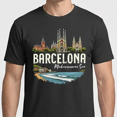 Férfi Imperial póló - barcelona