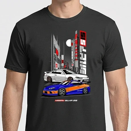 Férfi Imperial póló - Nissan Silvia S15