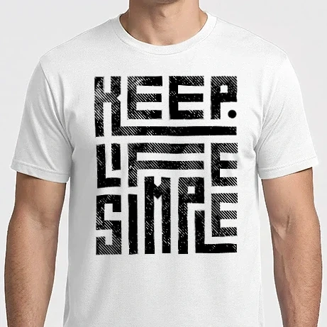 Férfi Imperial póló - keep life simple