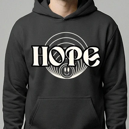 Férfi kapucnis pulóver - Hope