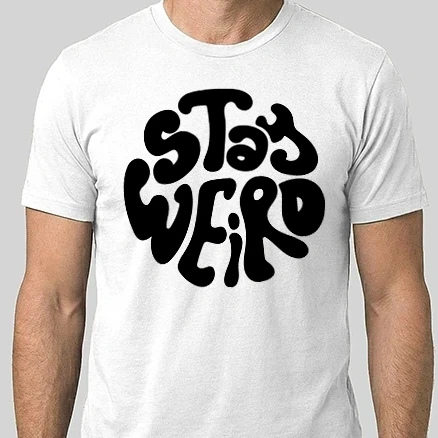 Férfi Alap póló - Stay Weird