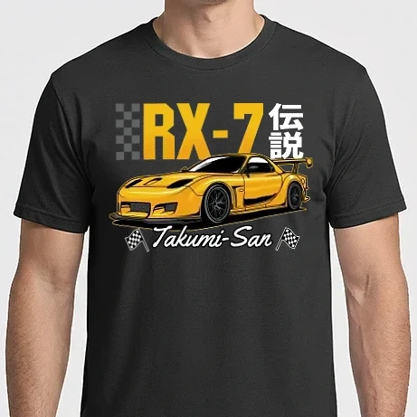 Férfi Imperial póló - Mazda RX-7