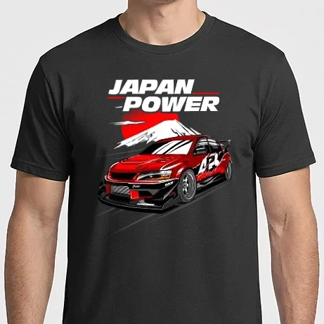 Férfi Imperial póló - Mitsubishi Lancer Evolution VIII