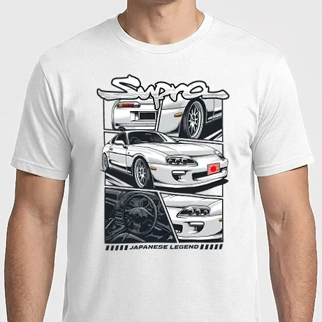 Férfi Imperial póló - Toyota Supra Mk4