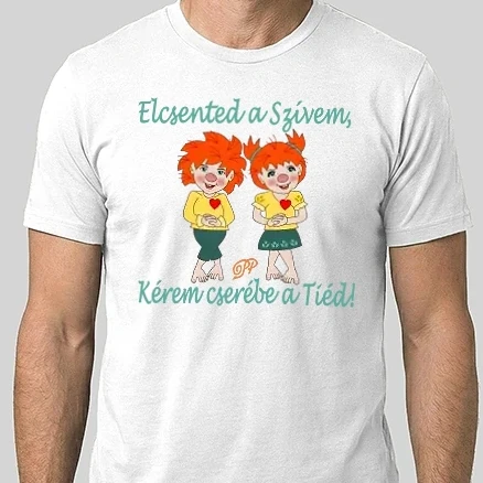 Férfi Alap póló - Szerelmes Koboldok