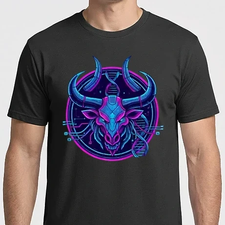 Férfi Imperial póló - Cybernetic Taurus