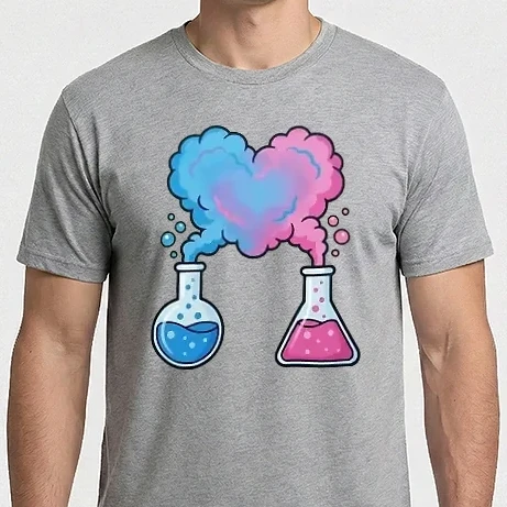 Férfi Imperial póló - Szerelmes kémia