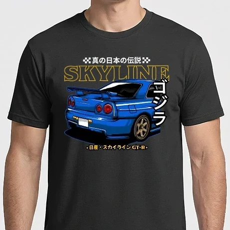 Férfi Imperial póló - Nissan Skyline GTR