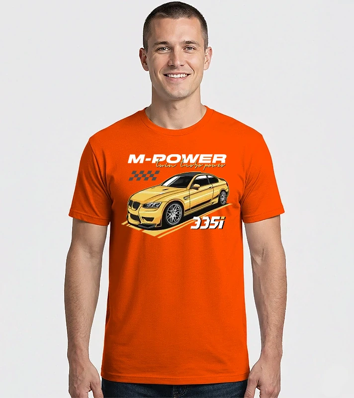 BMW M-Power - 335i – Férfi Imperial póló