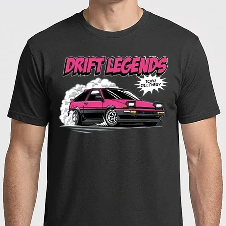 Férfi Imperial póló - Toyota AE86 - Drift Legends 
