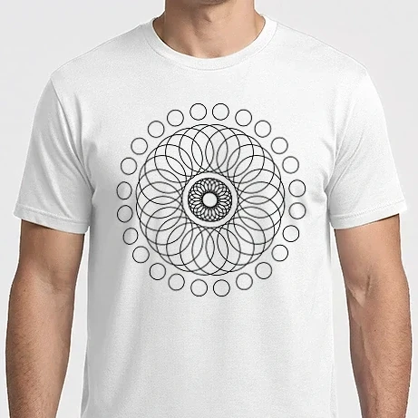 Férfi Imperial póló - Mandala