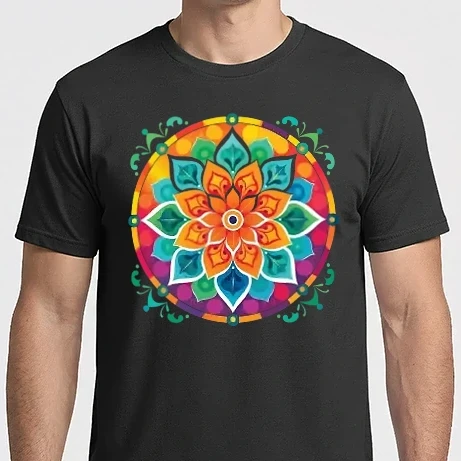 Férfi Imperial póló - Mandala