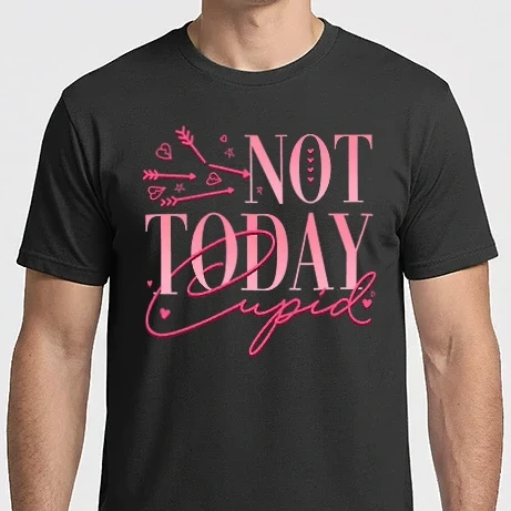 Férfi Imperial póló - Not Today Cupid