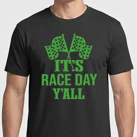 Férfi Imperial póló - It's race day y'all - Versenynap van! 