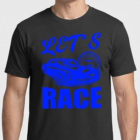 Férfi Imperial póló - Let's Race - Versenyezzünk 