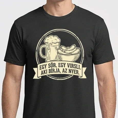 Férfi Imperial póló - Aki bírja, az nyer