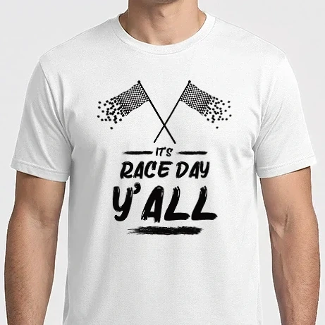 Férfi Imperial póló - It's race day y'all - Versenynap van! 
