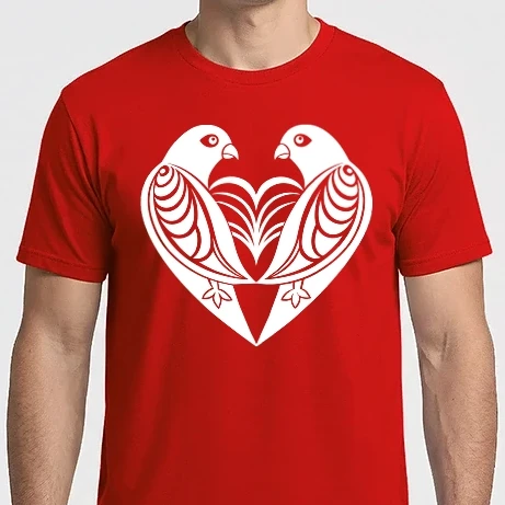Férfi Imperial póló - Szív - Szerelem, szeretet