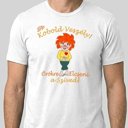 Férfi Alap póló - Kobold Szerelem Fiú