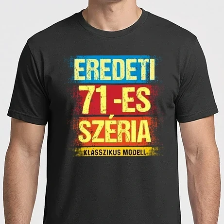 Férfi Imperial póló - EREDEDI 71-ES SZÉRIA KLASSZKUS MODELL, RETRO SZÜLETÉSNAP
