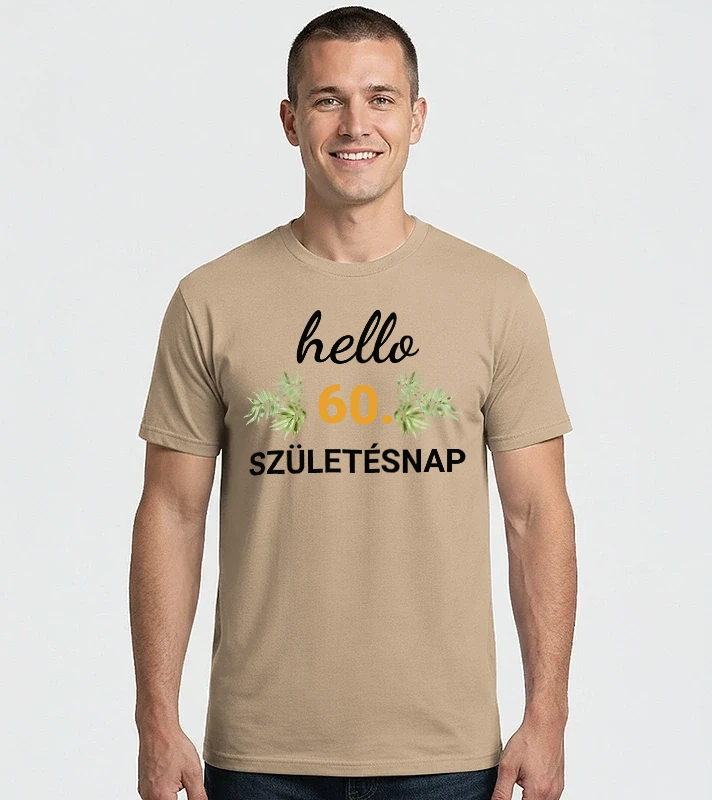 Hello 60 – Férfi Imperial póló