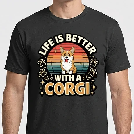 Férfi Imperial póló - corgi