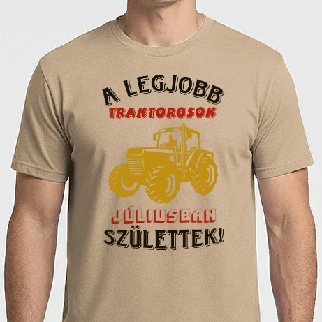 Férfi Imperial póló - Traktoros szülinapja július