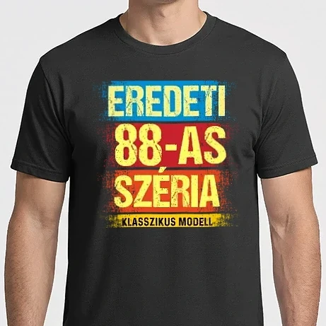 Férfi Imperial póló - EREDEDI 88-AS SZÉRIA KLASSZKUS MODELL, RETRO SZÜLETÉSNAP